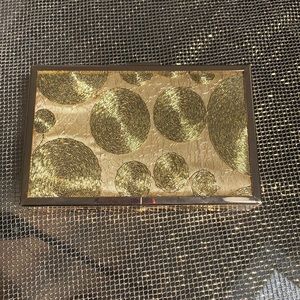 Gold Hard Metal Box Clutch